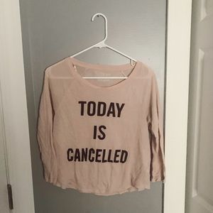 Pink Graphic long sleeve